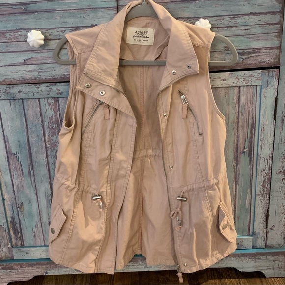 Jackets & Blazers - Pink utility vest